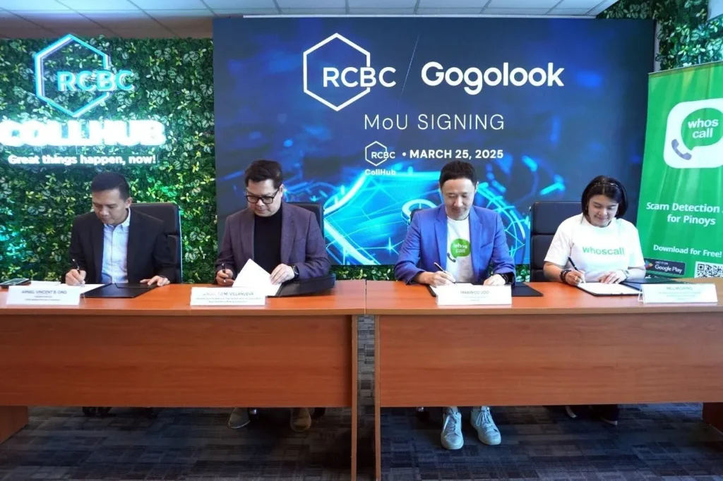 Whoscall signs MOU with RCBC to enhance protection against online banking scams 1 image 2025 6 2 44