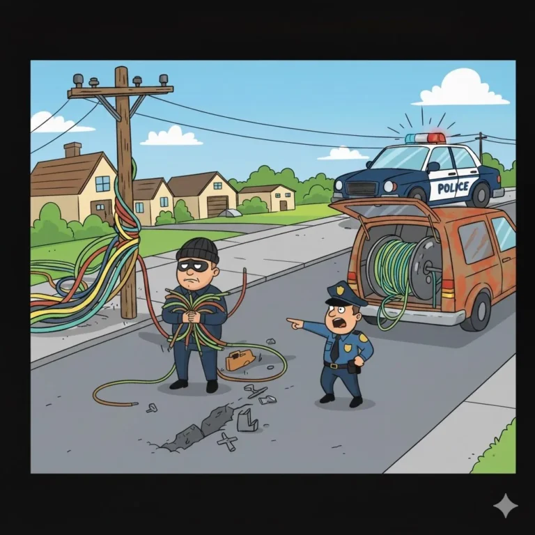 PLDT, Makati police foil attempted cable heist along Kalayaan Avenue 4 IMG 1071