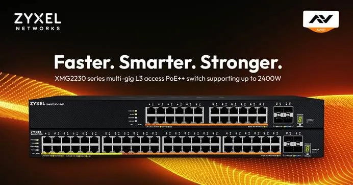 Zyxel ushers in multi-gig, high-power PoE era for SMBs with XMG2230 access switches