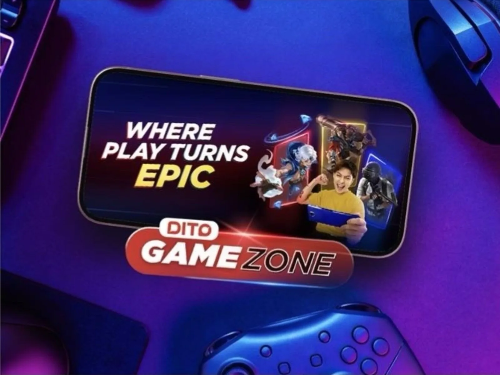 DITO launches GameZone, rolls out ₱99 gaming pack with data, in-game rewards