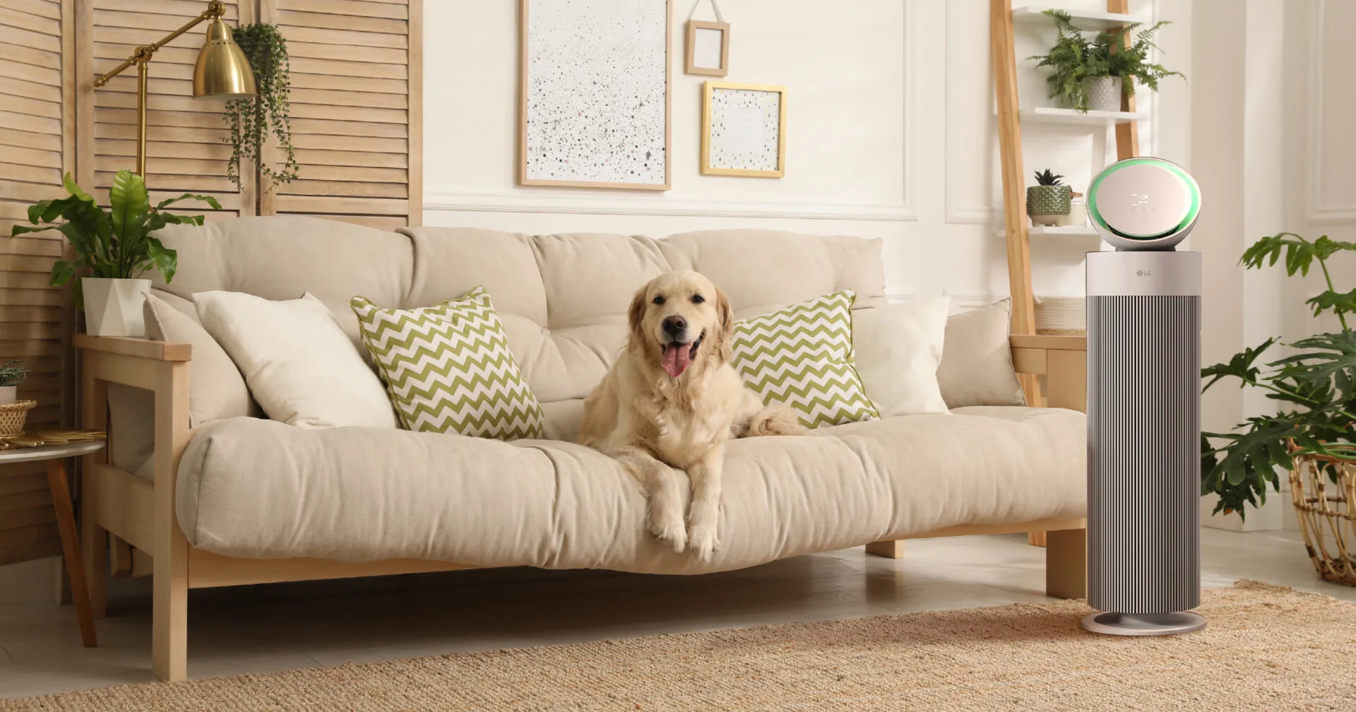 LG launches AeroBooster Pet air purifier with 360° purification and AI-powered air care
