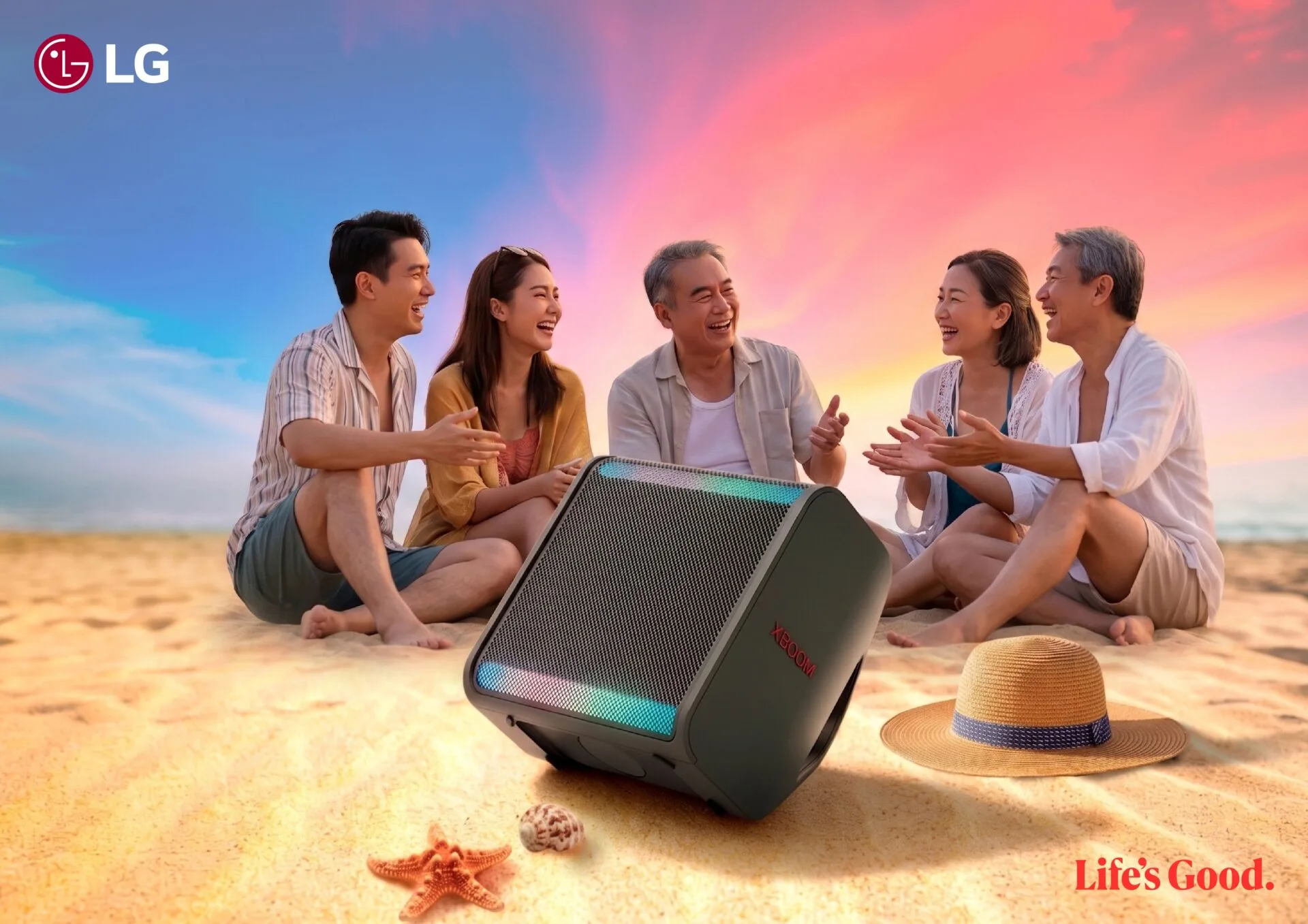 LG xboom Stage301 positions portable audio as part of the modern travel experience