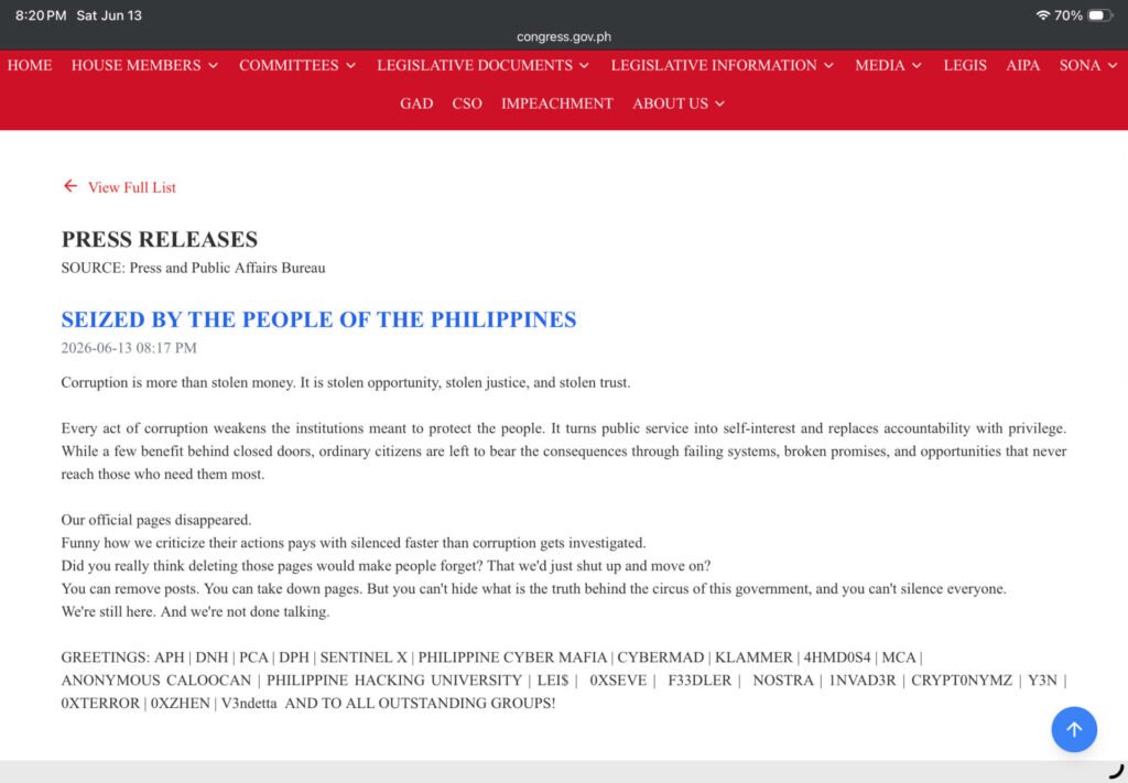 House website defaced by multiple threat actors— Deep Web Konek 1 IMG 2885