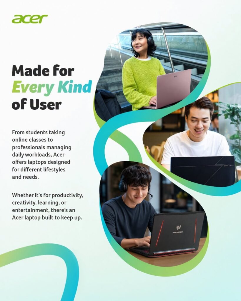 Acer claims top laptop market position in PH for first five months of 2026 2 Acer Market Leadership 2