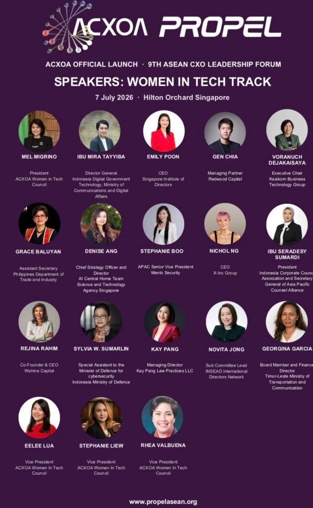 ASEAN Women Tech Leaders to Gather in Singapore for ACXOA PROPEL 2026 1 viber image 2026 07 03 12 38 36 422