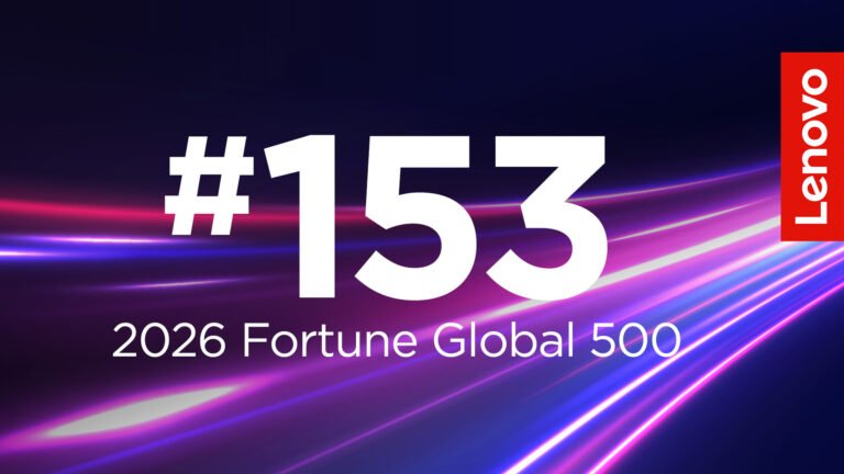 Lenovoβs AI growth points to more intelligent everyday technology 9 social Fortune 500 2026 16x9 1
