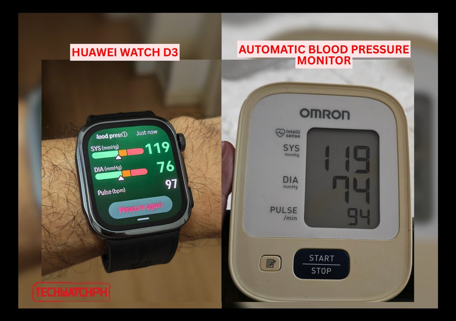 HUAWEI VS BLOOD MONITOR