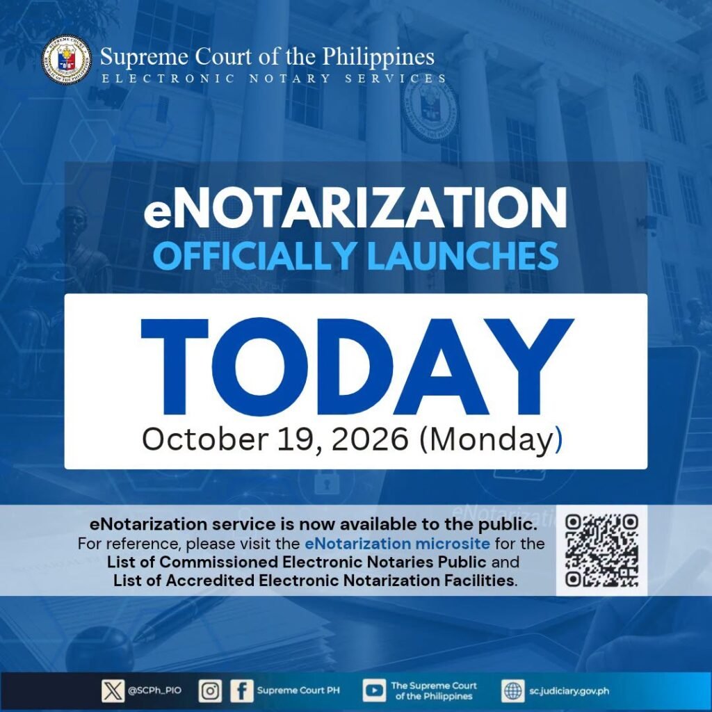 Supreme Court launches eNotarization, allows Filipinos to notarize documents online 1 855385847 2014212312601390 2857394319885508240 n