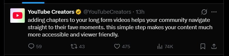 YouTube video chapters help viewers navigate longer videos 1 viber image 2026 10 05 11 12 50 860
